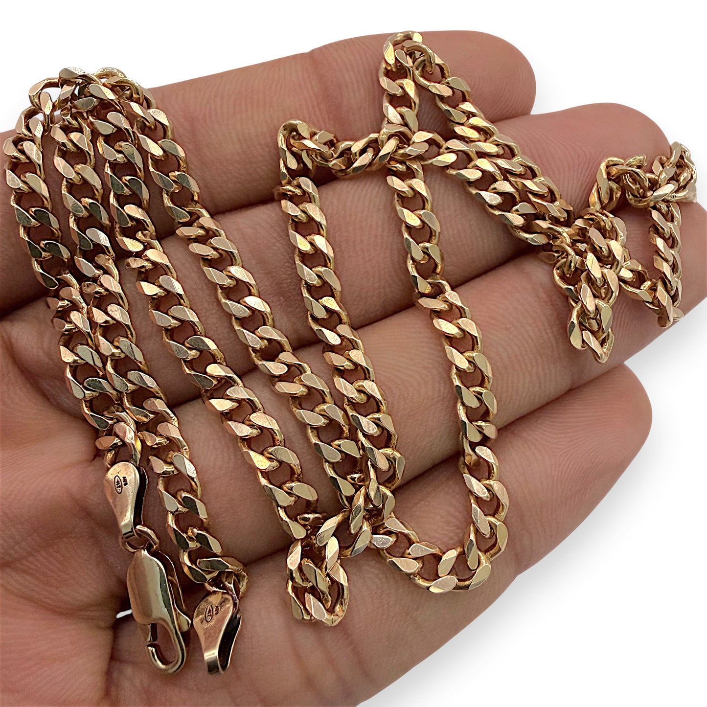 NZGD | 10ct Gold MICHAEL HILL Sleekline Curb Chain 57cm