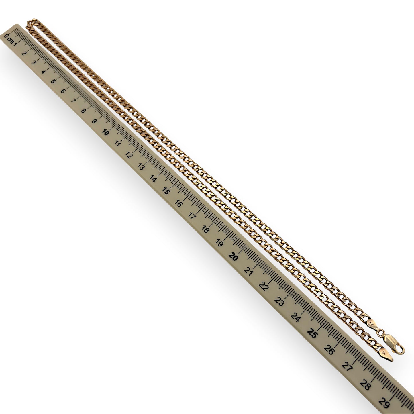 NZGD | 10ct Gold MICHAEL HILL Sleekline Curb Chain 57cm