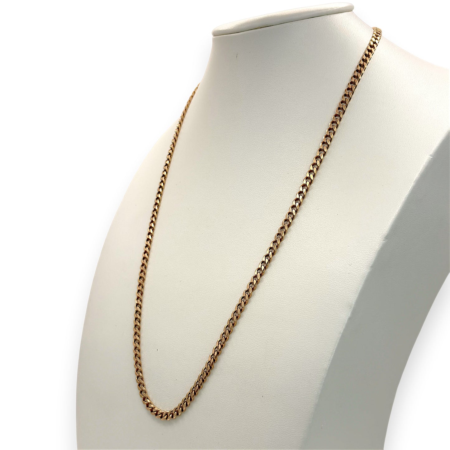 NZGD | 10ct Gold MICHAEL HILL Sleekline Curb Chain 57cm