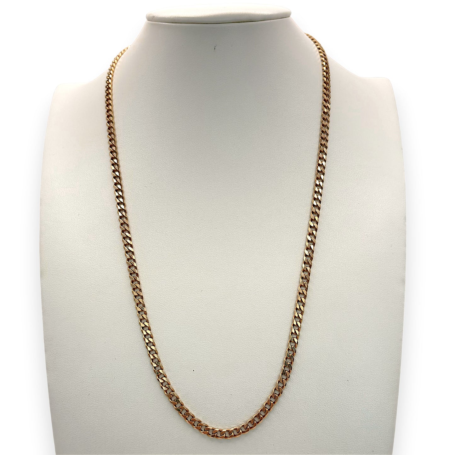 NZGD | 10ct Gold MICHAEL HILL Sleekline Curb Chain 57cm
