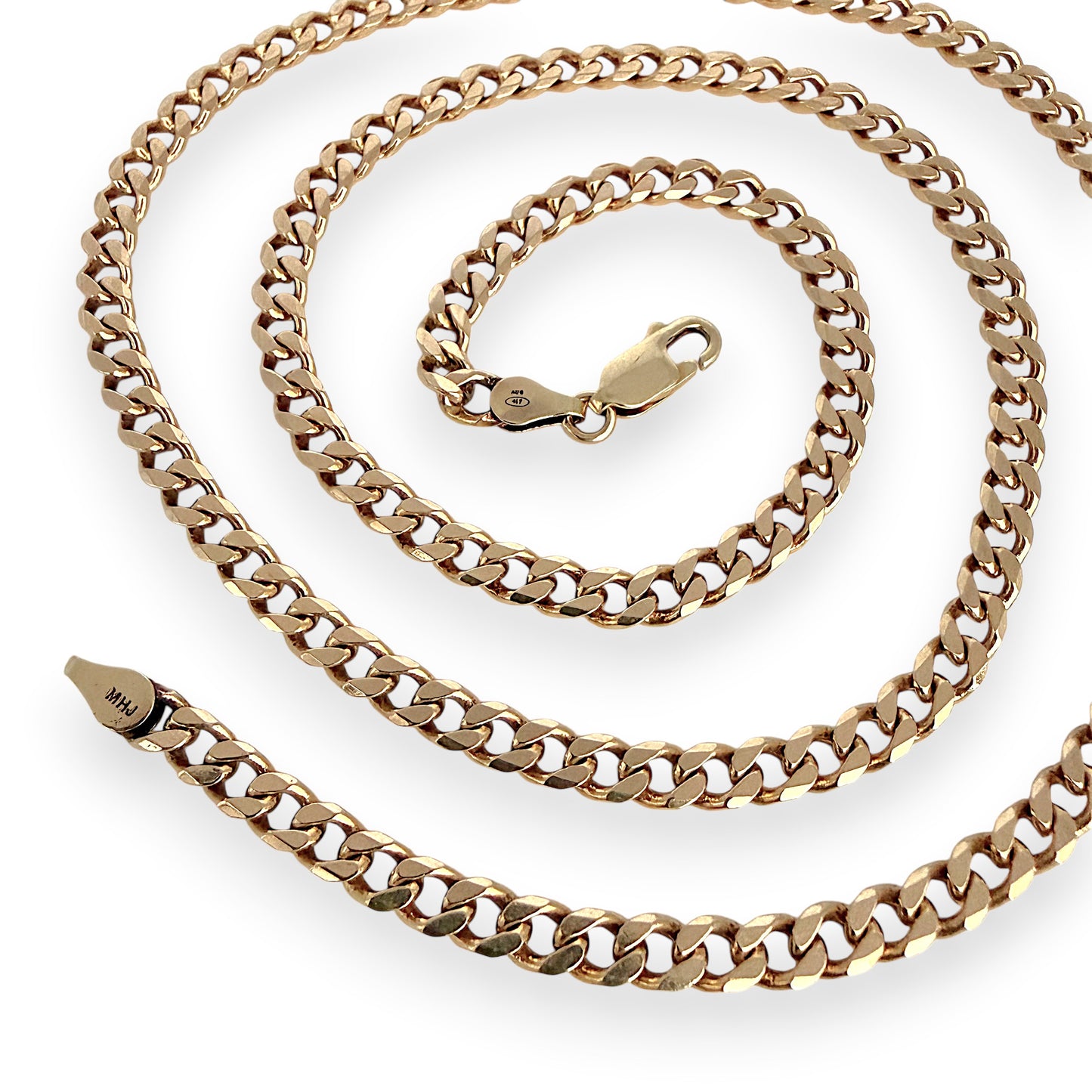 NZGD | 10ct Gold MICHAEL HILL Sleekline Curb Chain 57cm