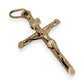 NZGD | 9ct Gold Classic Crucifix Pendant 28.5mm