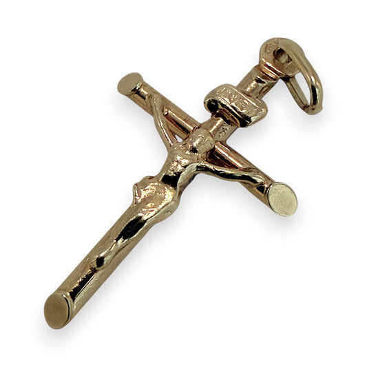 NZGD | 9ct Gold Classic Crucifix Pendant 28.5mm