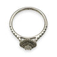 NZGD | 9ct W Gold Teardrop Radiance Double‑Halo Ring Valuation $3,600