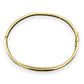 NZGD | 9ct Gold Auric Diamond Oval Bangle Valuation $5,000