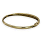 NZGD | 9ct Gold Auric Diamond Oval Bangle Valuation $5,000