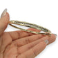 NZGD | 9ct Gold Auric Diamond Oval Bangle Valuation $5,000