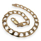 NZGD | 9ct Gold Auric Edge Link Bracelet 19.5cm