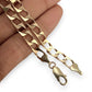 NZGD | 9ct Gold Auric Edge Link Bracelet 19.5cm