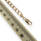 NZGD | 9ct Gold Auric Edge Link Bracelet 19.5cm