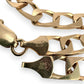 NZGD | 9ct Gold Auric Edge Link Bracelet 19.5cm