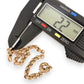 NZGD | 9ct Gold Aurelia Vintage Link Bracelet 17.5cm