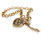 NZGD | 10ct Gold MICHAEL HILL Belcher LoveLock Bracelet 19cm