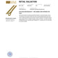 NZGD | 9ct Gold Heritage Botanica Bracelet Valuation $5,000