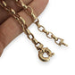 NZGD | 9ct Gold PROUDS Heritage Rolo Belcher Bracelet 19.5cm