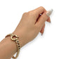 NZGD | 9ct Gold Timeless Crest Curb Bracelet Valuation $10,350