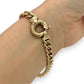 NZGD | 9ct Gold Timeless Crest Curb Bracelet Valuation $10,350
