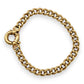 NZGD | 9ct Gold Timeless Crest Curb Bracelet Valuation $10,350