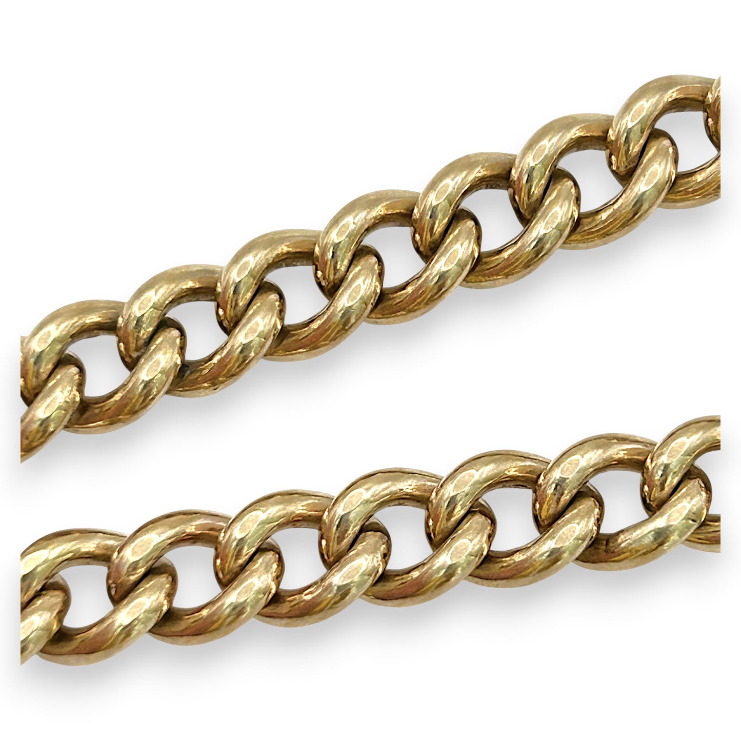 NZGD | 9ct Gold Timeless Crest Curb Bracelet Valuation $10,350