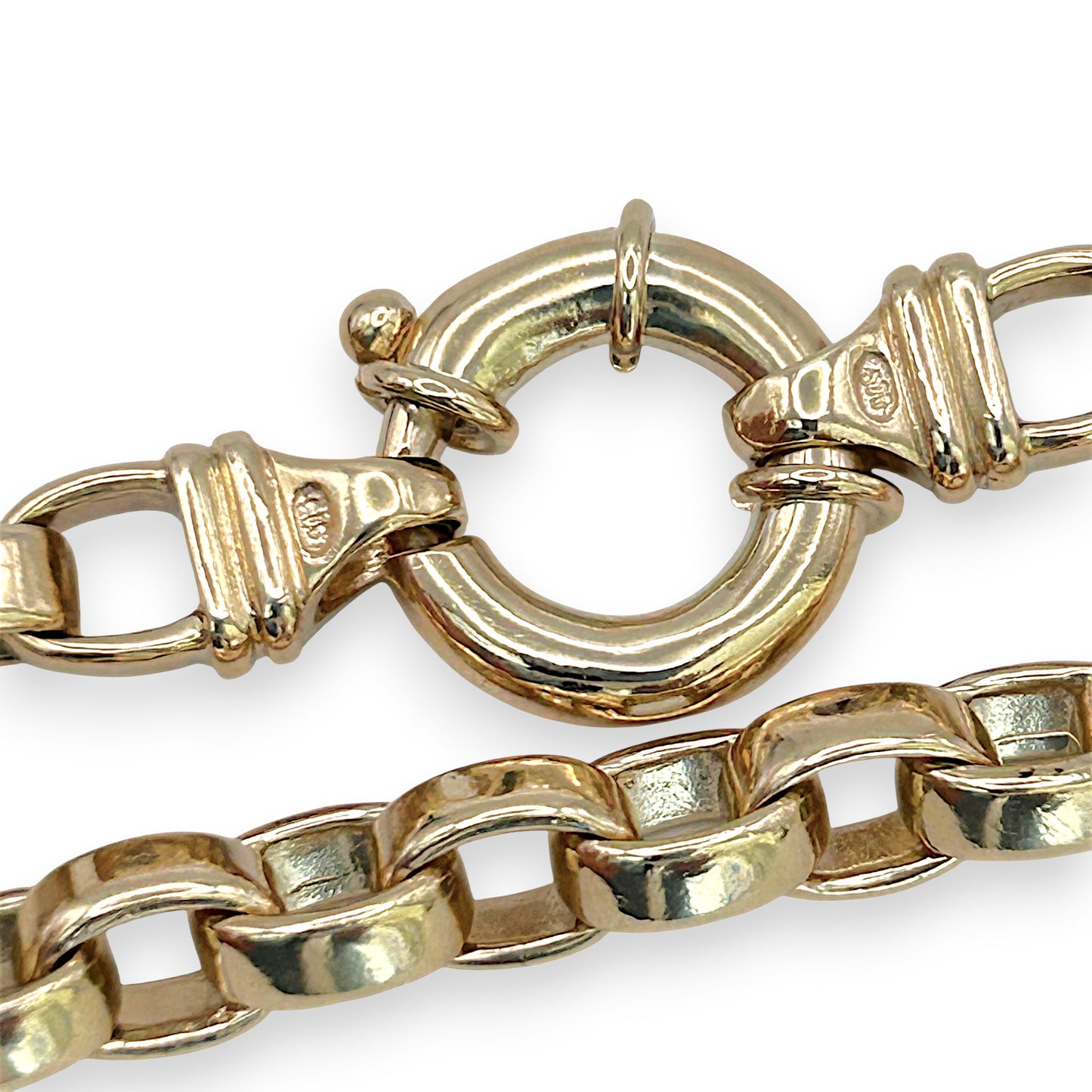 NZGD | 9ct Gold Imperial Belcher Bracelet Valuation $10,800