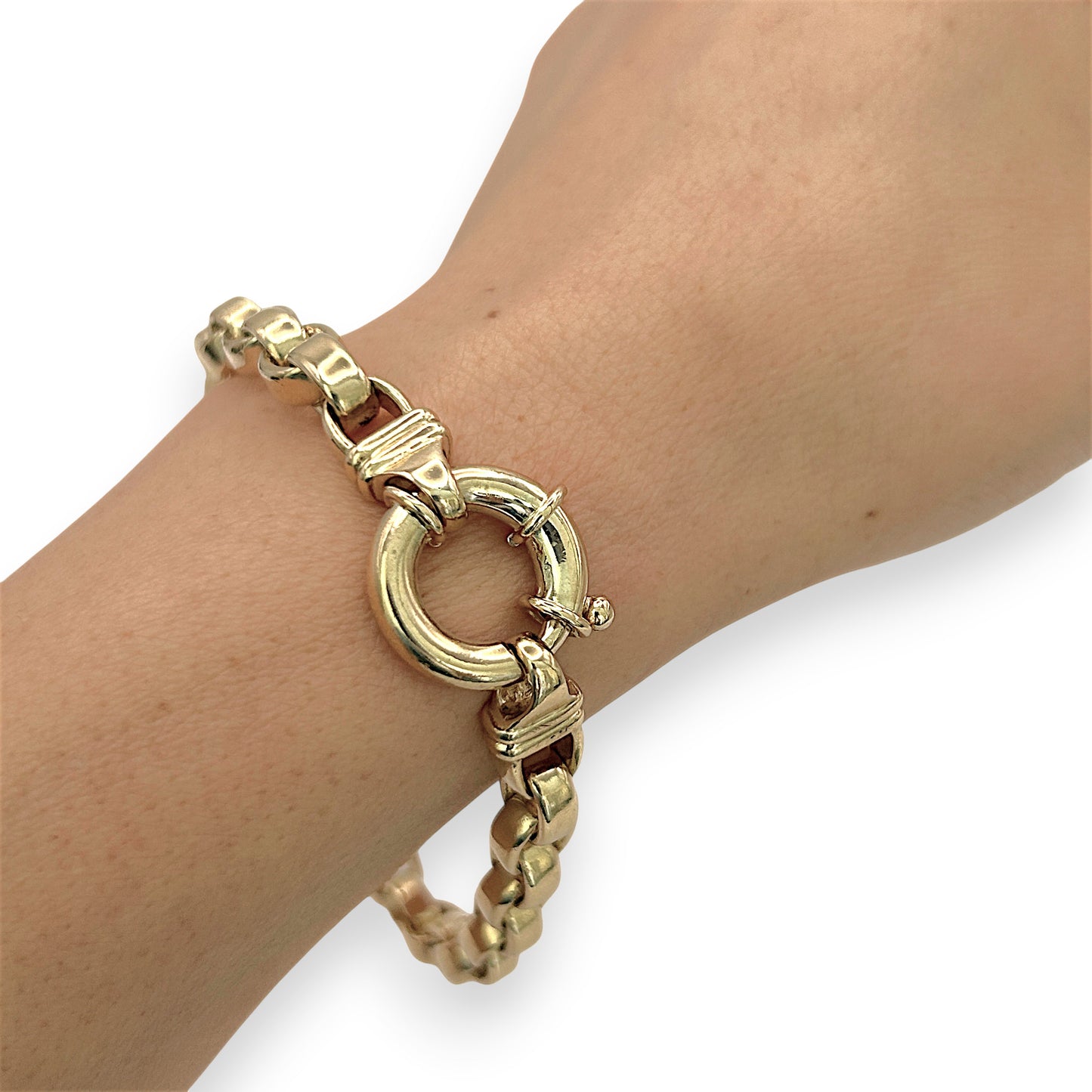 NZGD | 9ct Gold Imperial Belcher Bracelet Valuation $10,800