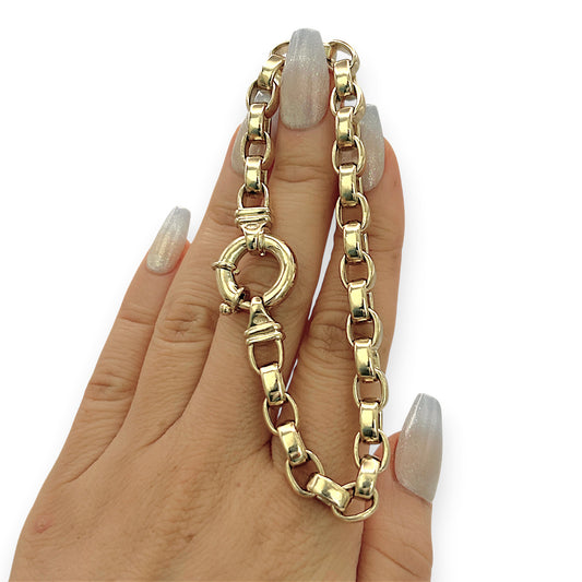 NZGD | 9ct Gold Imperial Belcher Bracelet Valuation $10,800