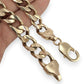 NZGD | 9ct Gold 44.50g Premium Curb Link Bracelet 23.5cm