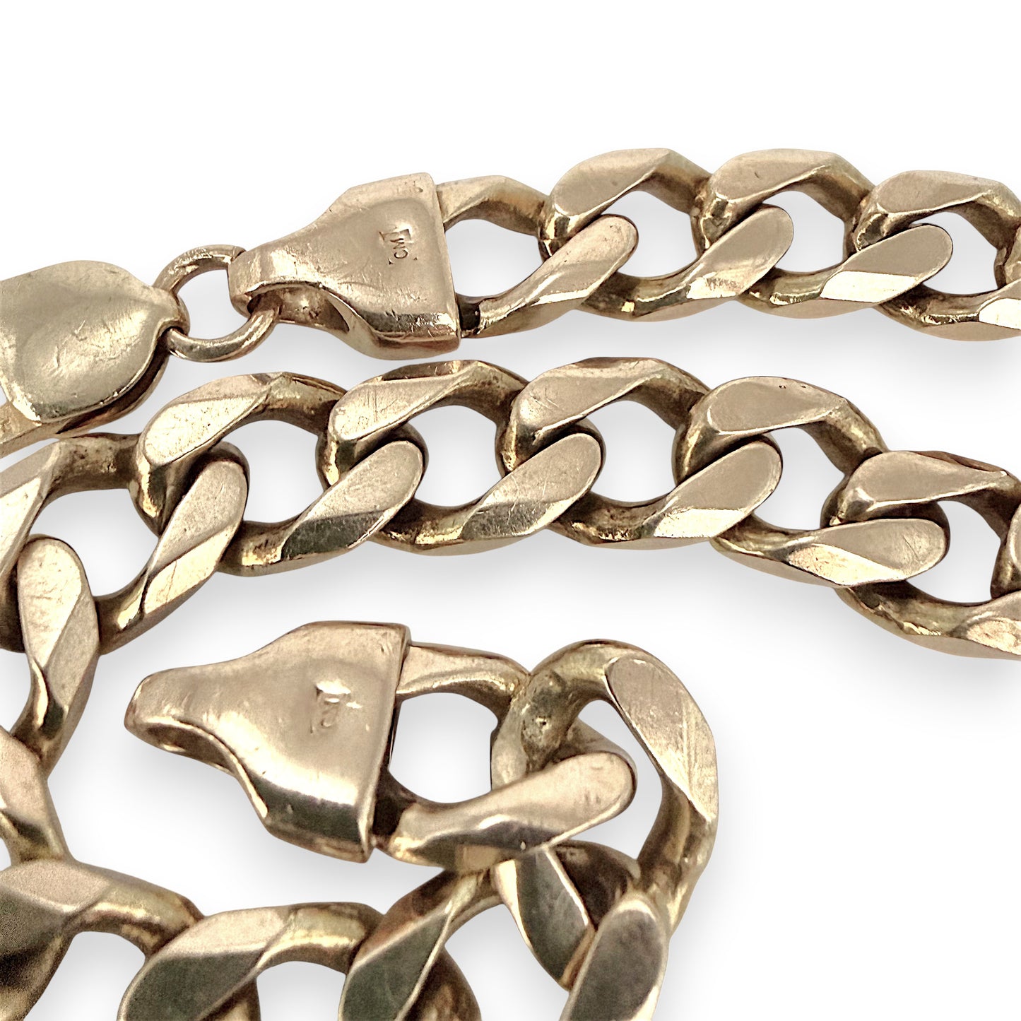 NZGD | 9ct Gold 44.50g Premium Curb Link Bracelet 23.5cm