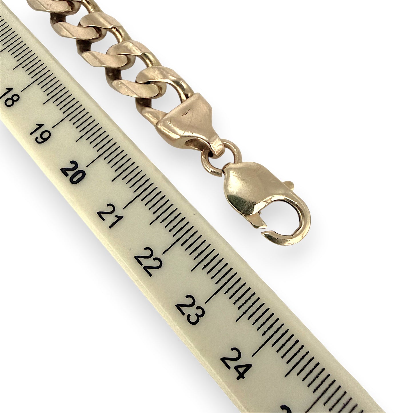 NZGD | 9ct Gold 44.50g Premium Curb Link Bracelet 23.5cm