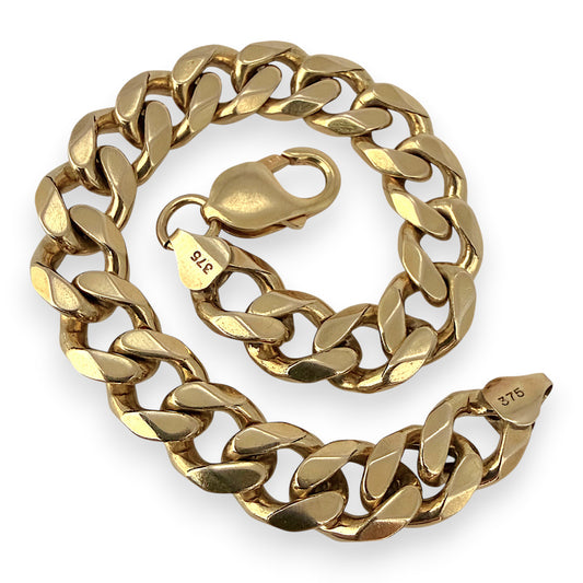 NZGD | 9ct Gold Dominion Curb Bracelet 47.65g