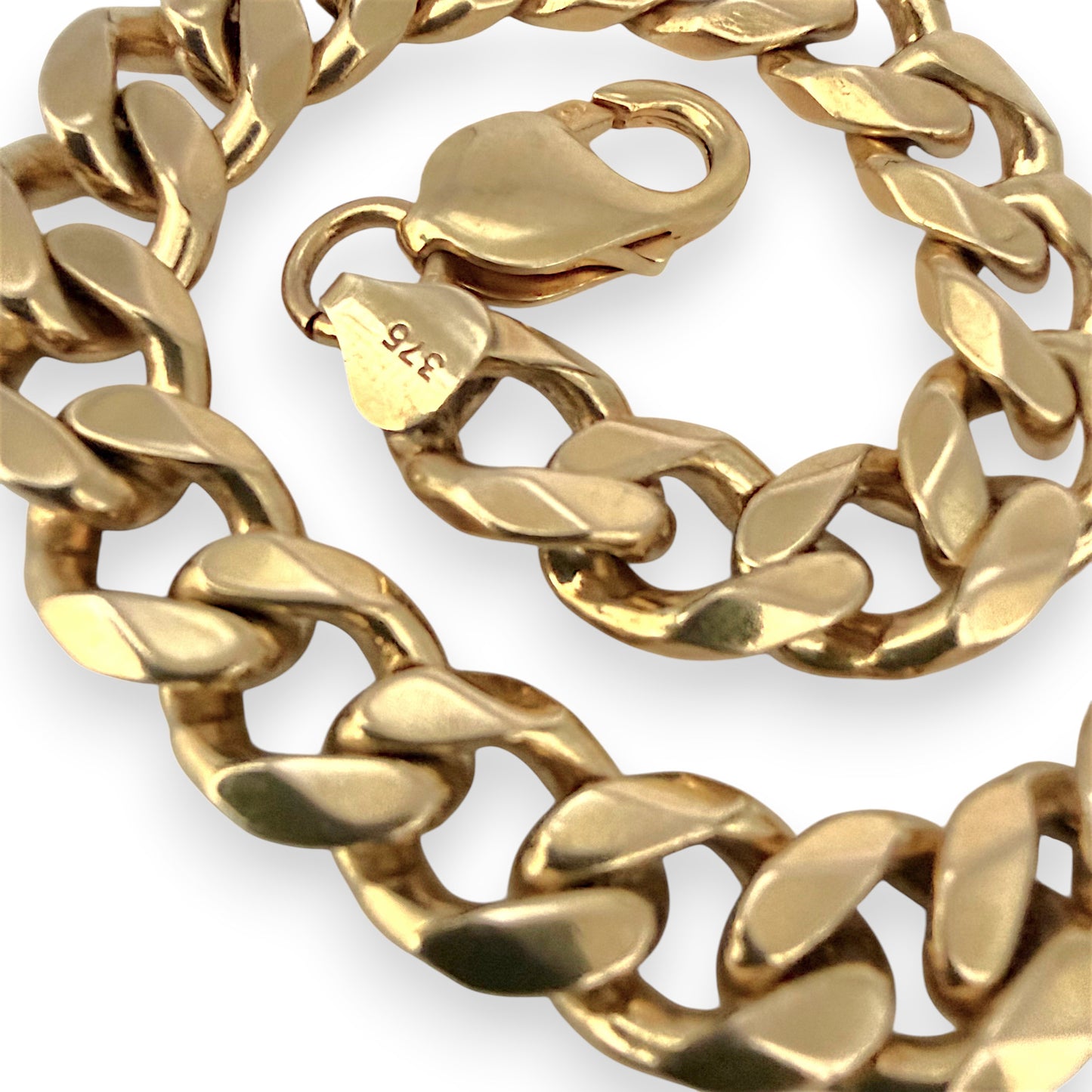 NZGD | 9ct Gold Dominion Curb Bracelet 47.65g