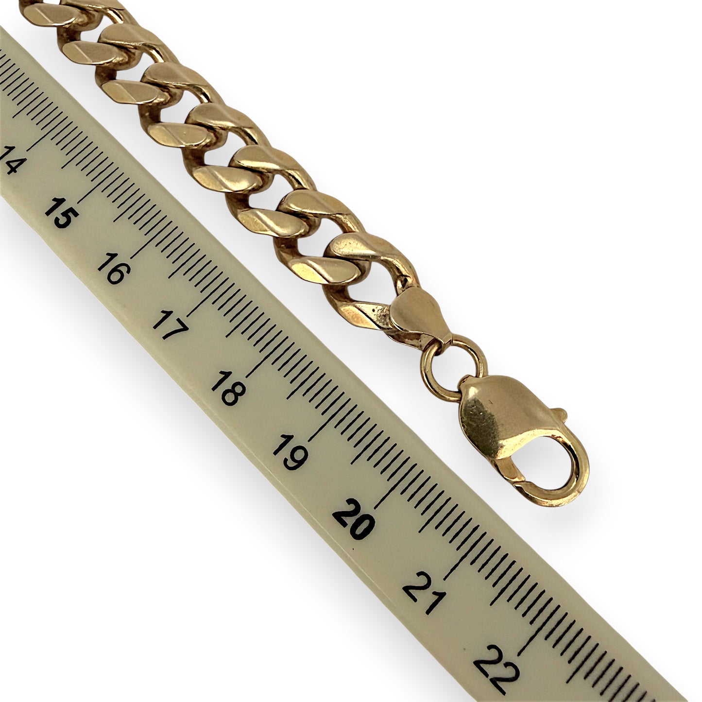 NZGD | 9ct Gold Dominion Curb Bracelet 47.65g