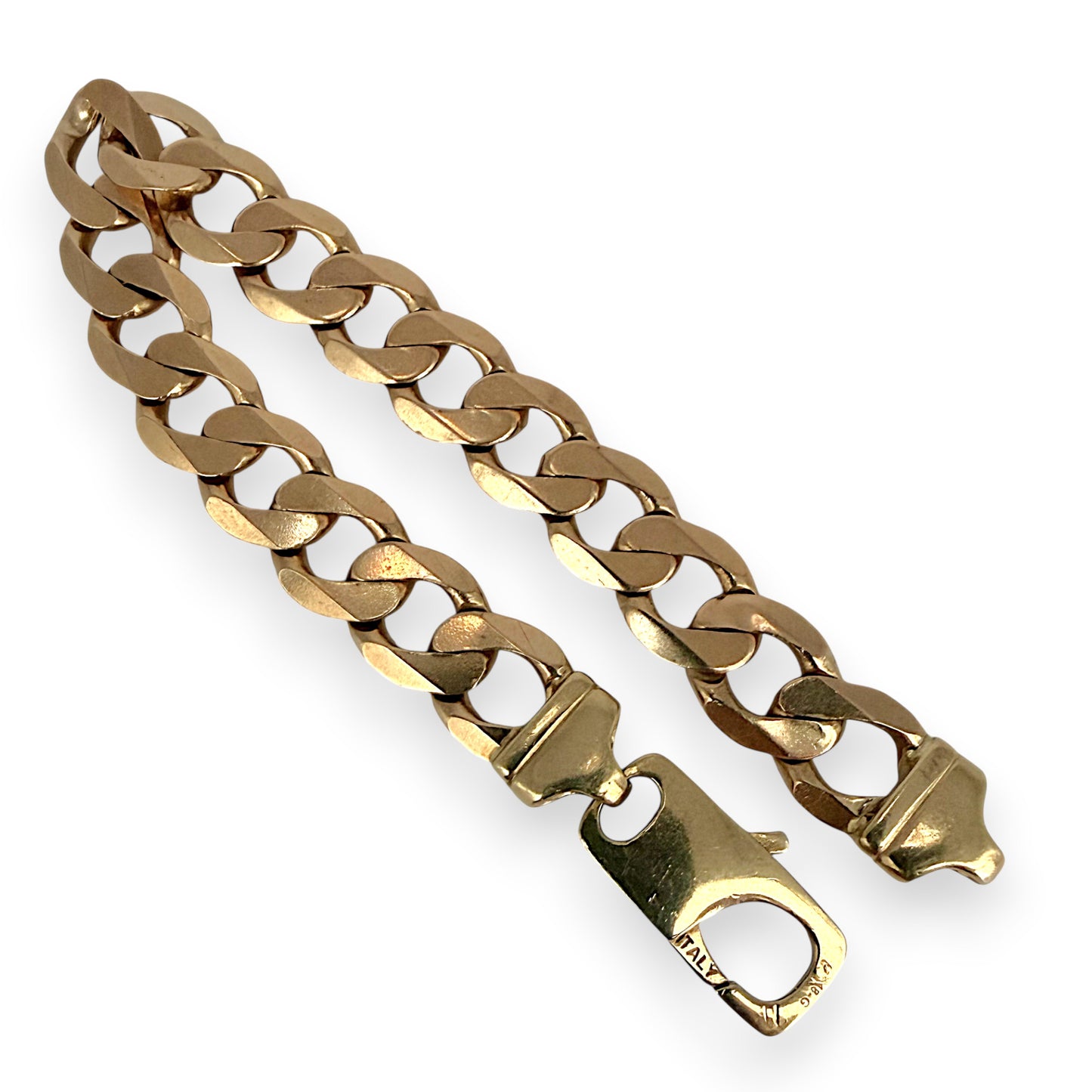 NZGD | 9ct Gold Monarch Curb Bracelet 20cm