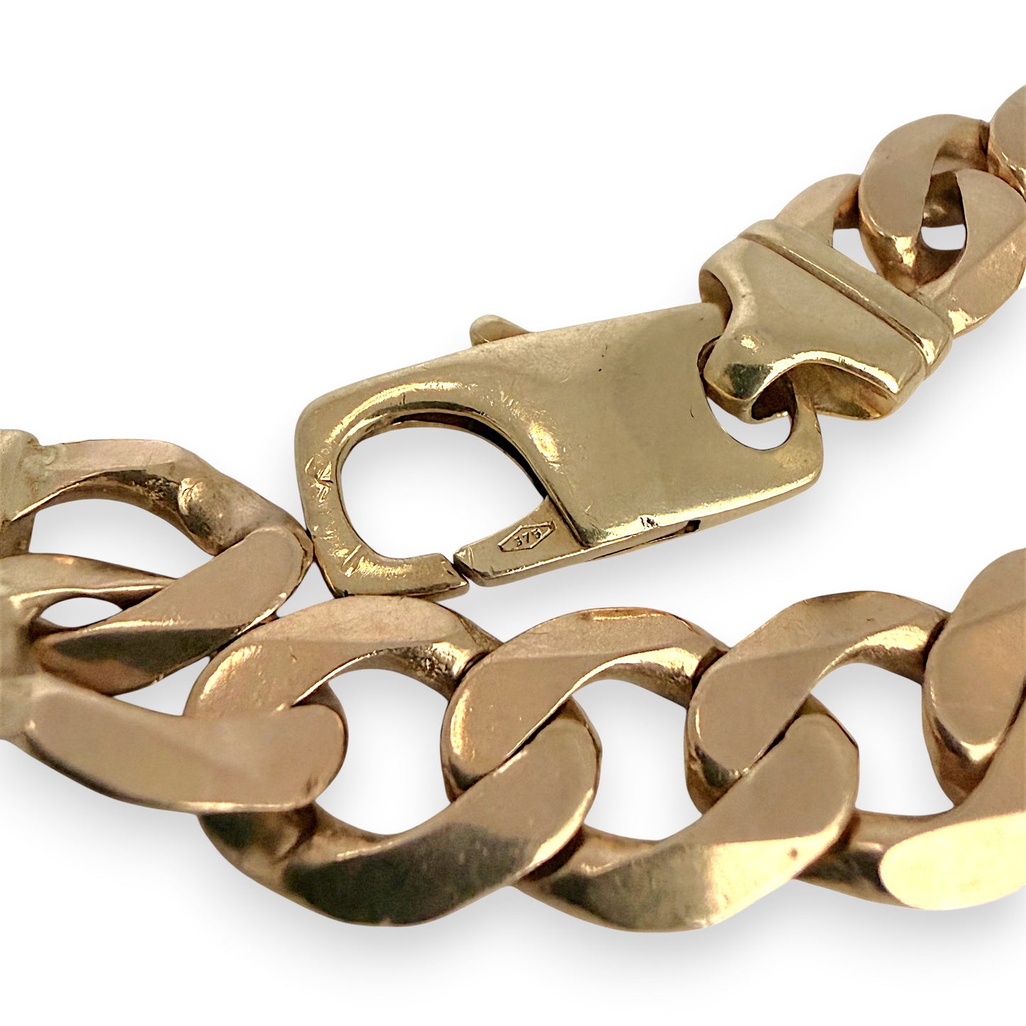 NZGD | 9ct Gold Monarch Curb Bracelet 20cm