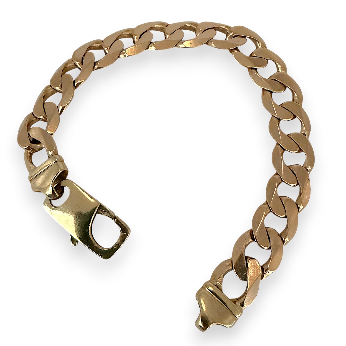 NZGD | 9ct Gold Monarch Curb Bracelet 20cm