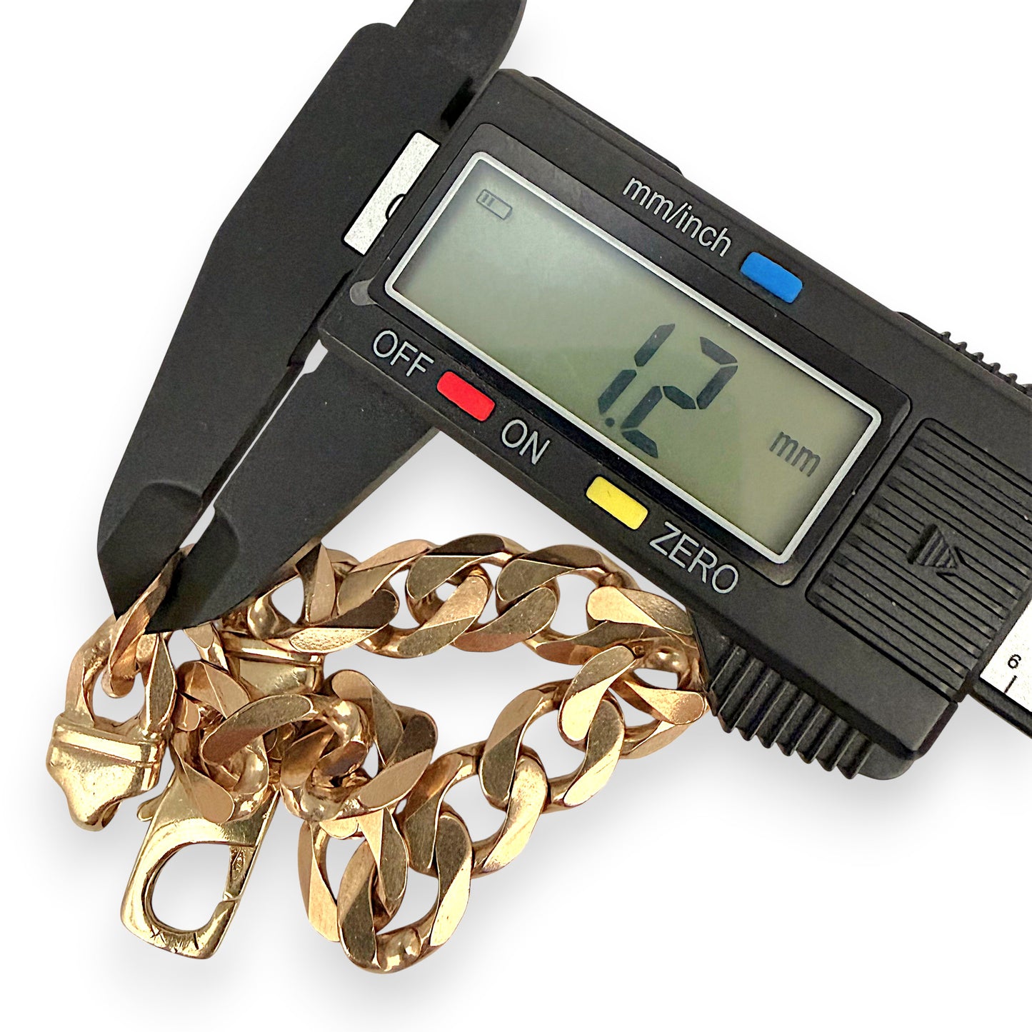 NZGD | 9ct Gold Monarch Curb Bracelet 20cm