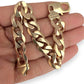 NZGD | 9ct Gold Monarch Curb Bracelet 20cm