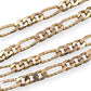 NZGD | 9ct Gold Imperial Diamond‑Cut Figaro Chain Valuation $8,400