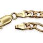 NZGD | 9ct Gold Imperial Diamond‑Cut Figaro Chain Valuation $8,400