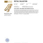 NZGD | 9ct Gold Imperial Diamond‑Cut Figaro Chain Valuation $8,400