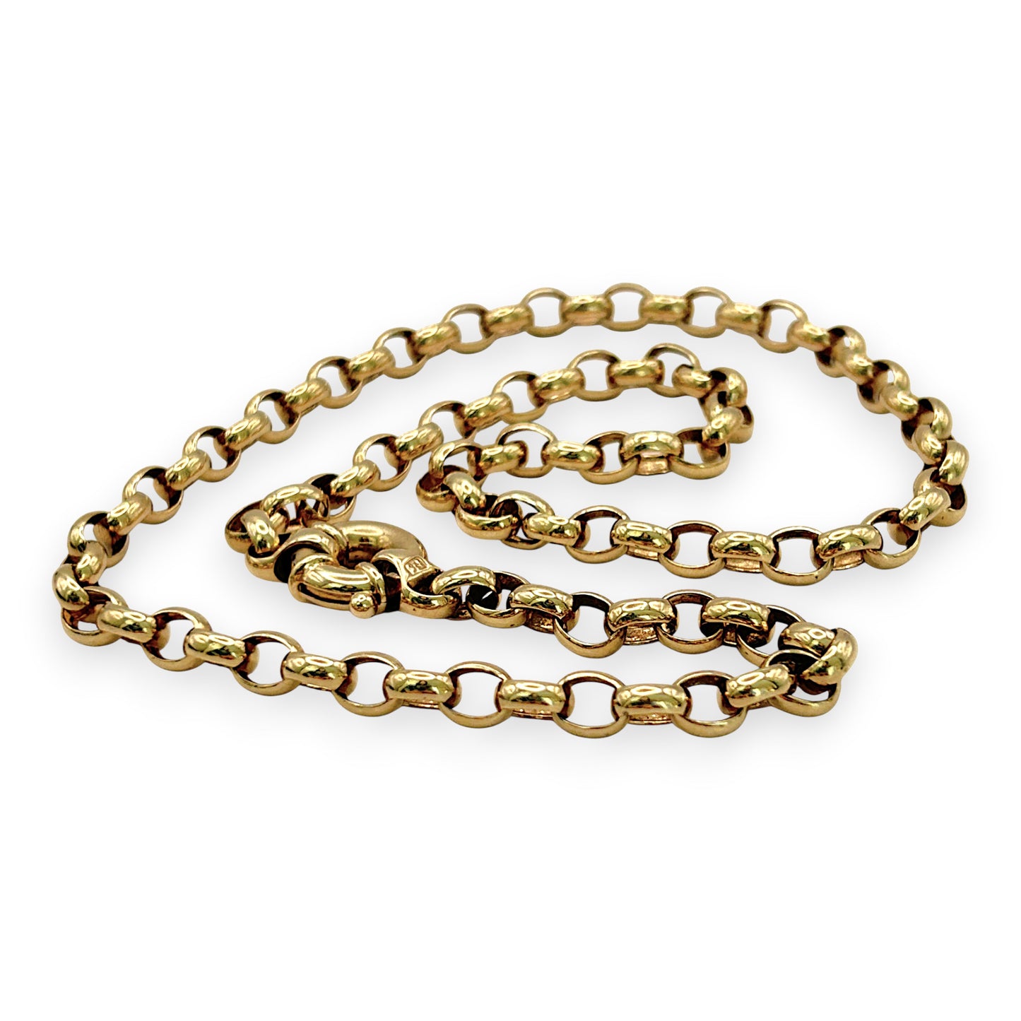 NZGD | 9ct Gold Aureline Classic Belcher Chain Valuation $7,000