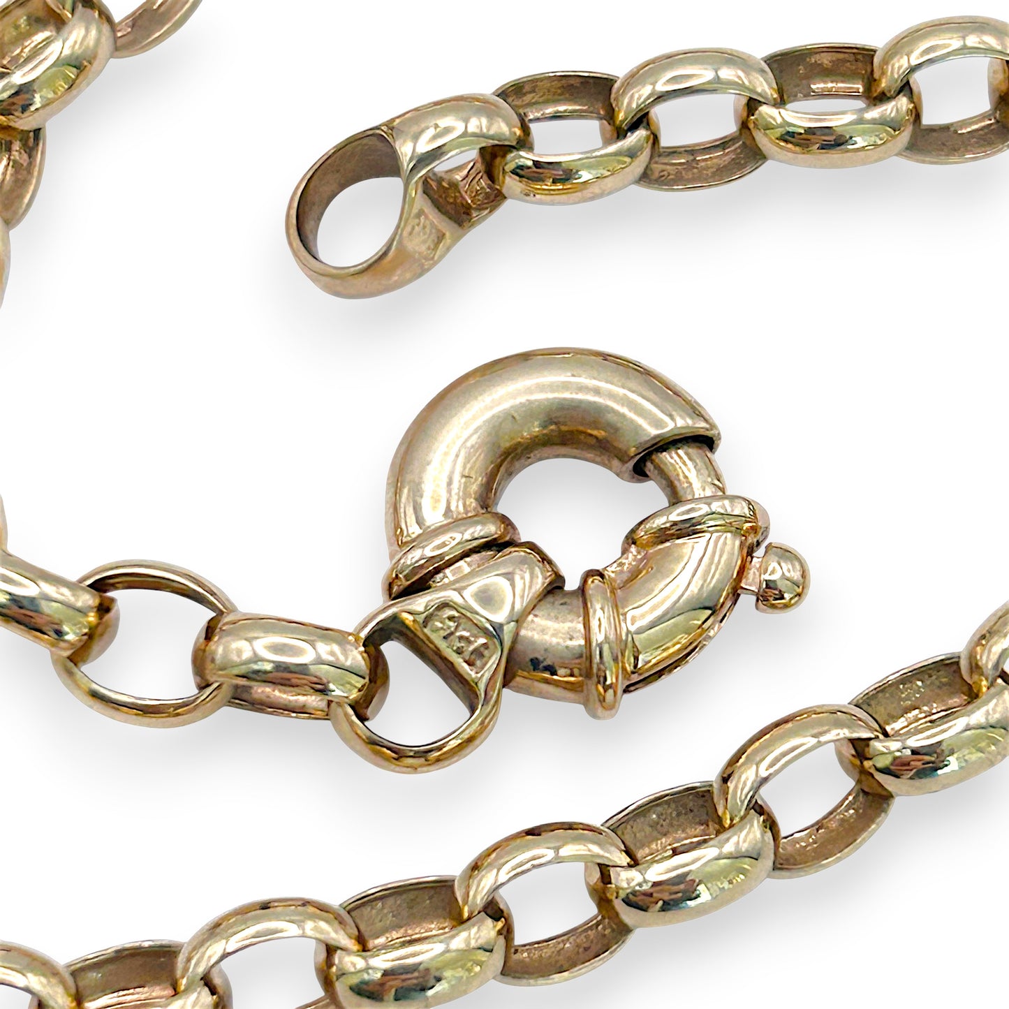 NZGD | 9ct Gold Aureline Classic Belcher Chain Valuation $7,000