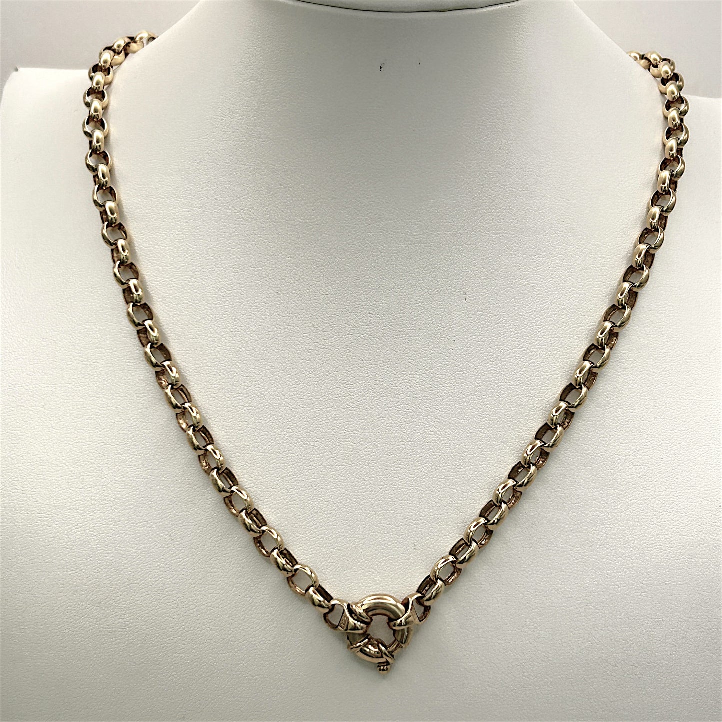 NZGD | 9ct Gold Aureline Classic Belcher Chain Valuation $7,000
