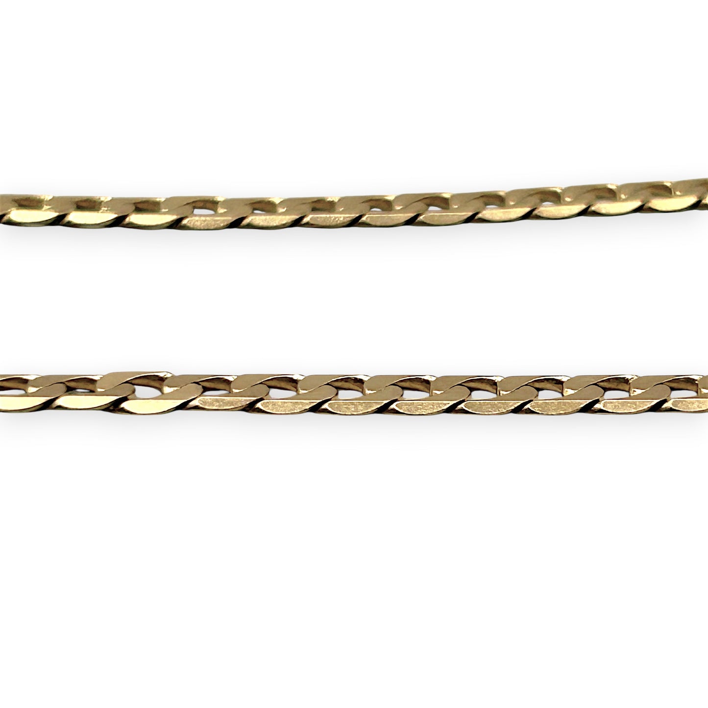 NZGD | 9ct Gold Sleekedge Curb Chain 54cm
