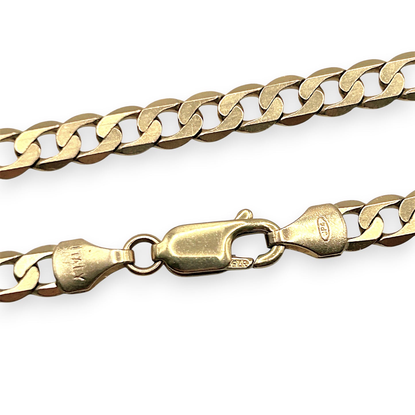 NZGD | 9ct Gold Sleekedge Curb Chain 54cm