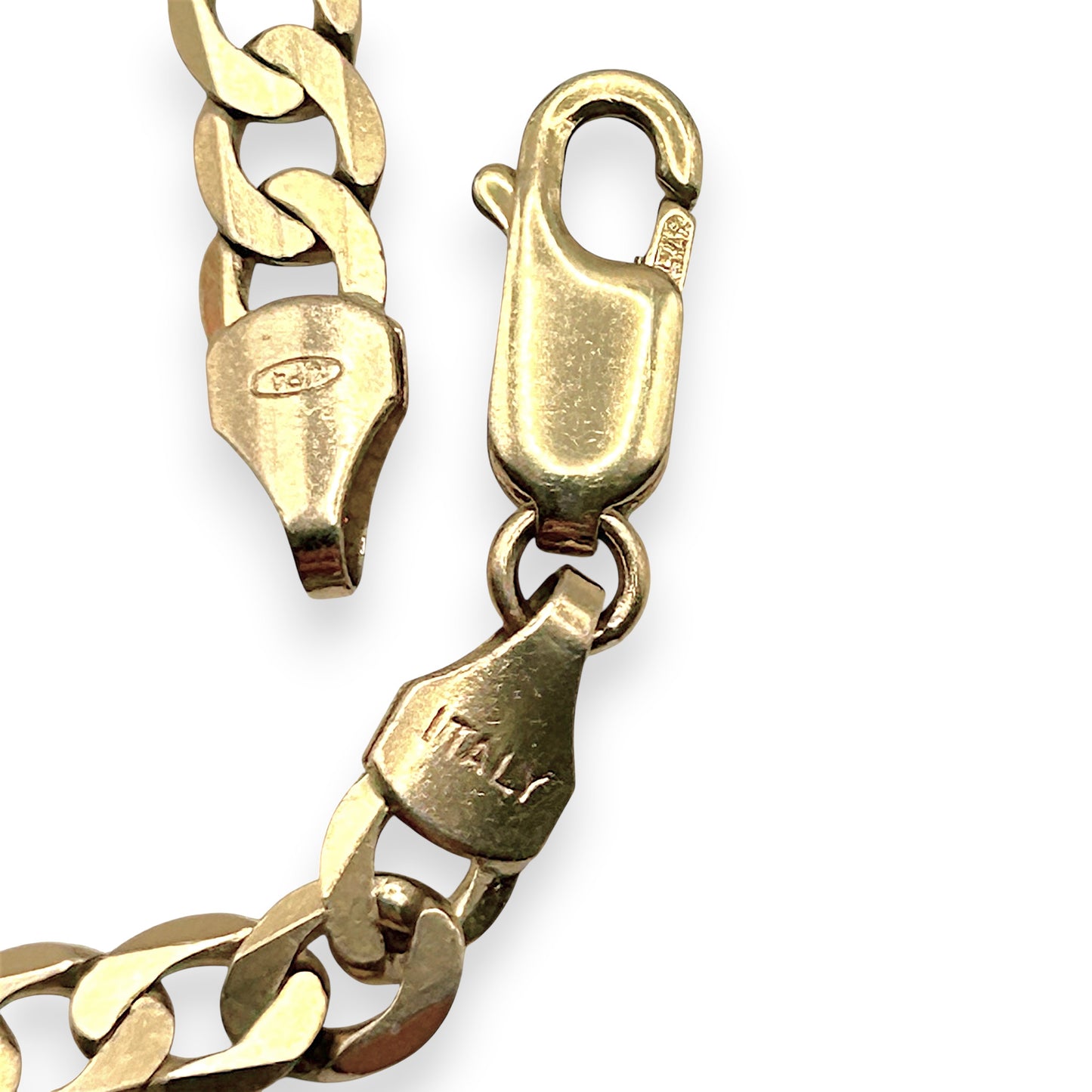 NZGD | 9ct Gold Sleekedge Curb Chain 54cm