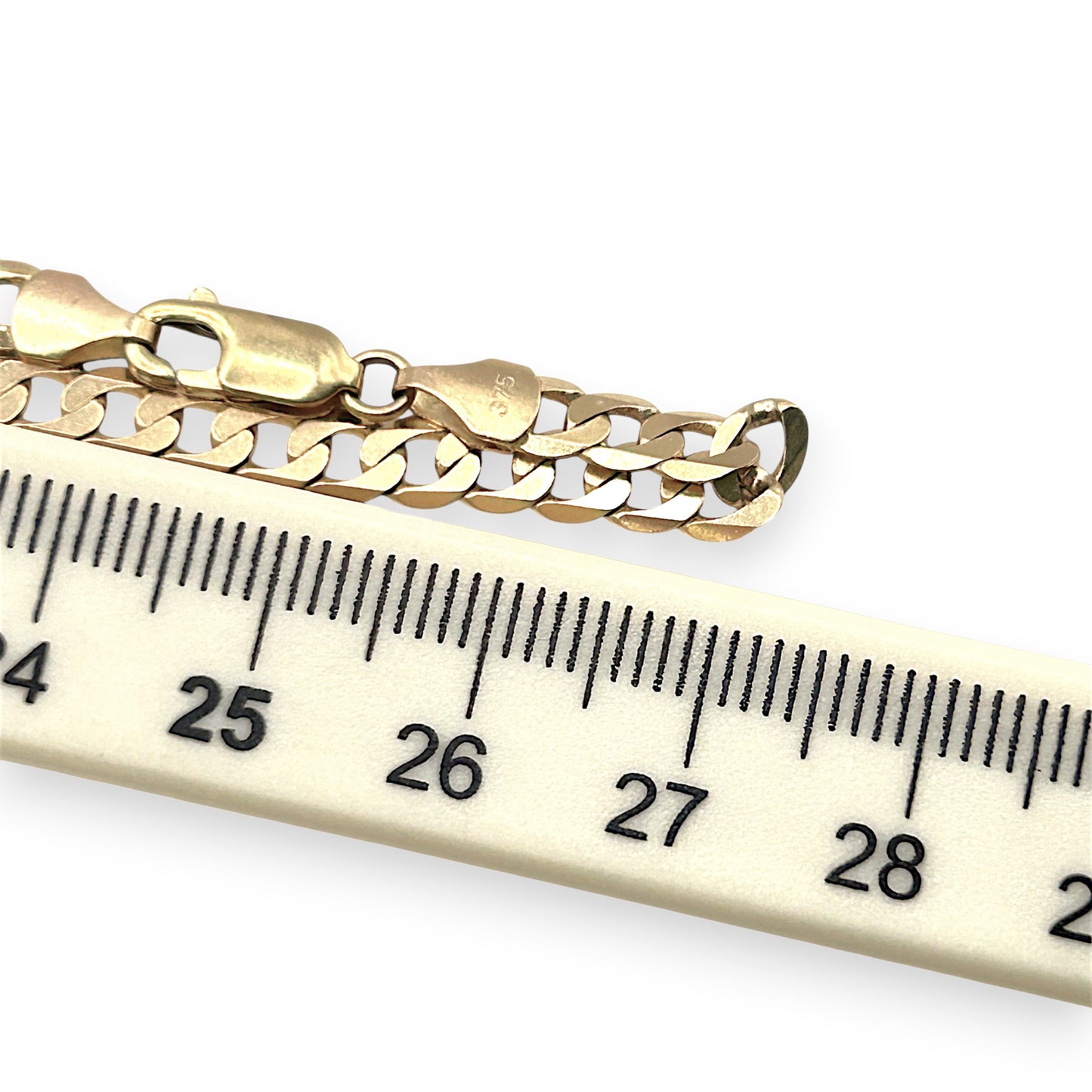 NZGD | 9ct Gold Sleekedge Curb Chain 54cm