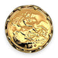NZGD | 22ct (22K) Imperial 1910 Half Sovereign in 9ct Ring Size Y