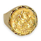 NZGD | 22ct (22K) Imperial 1910 Half Sovereign in 9ct Ring Size Y