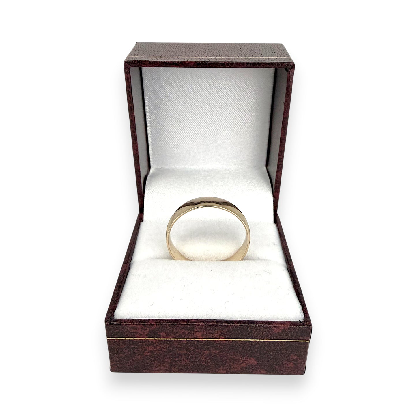 NZGD | 9ct Gold Timeless Minimalist Band Ring Size T 1/2
